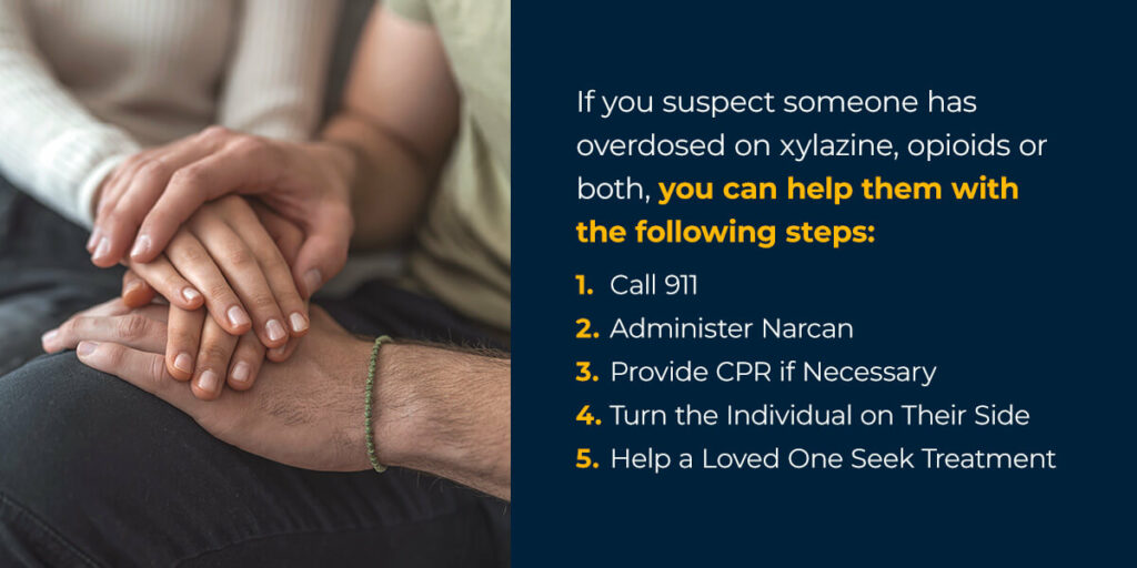 What to Do if Someone Uses Xylazine With an Opioid